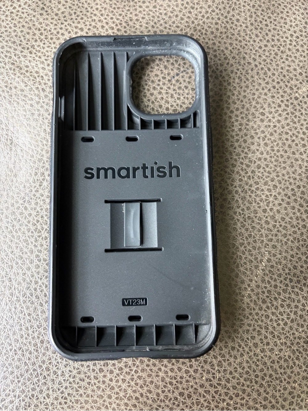 Smartish Black Phone Case with built in 3-4 card Wallet iPhone 15